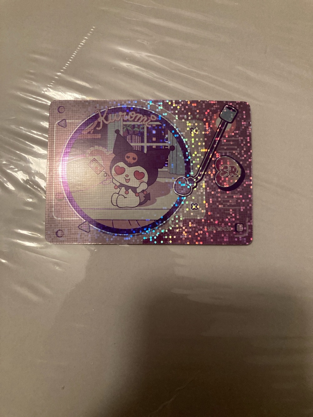Sanrio Kuromi Holographic Purple-Pink Trading Card